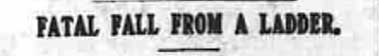 Newspaper report of Arthur Baynham's Inquest - 1913