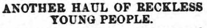 Newspaper report - 1906 - Thomas Baynham