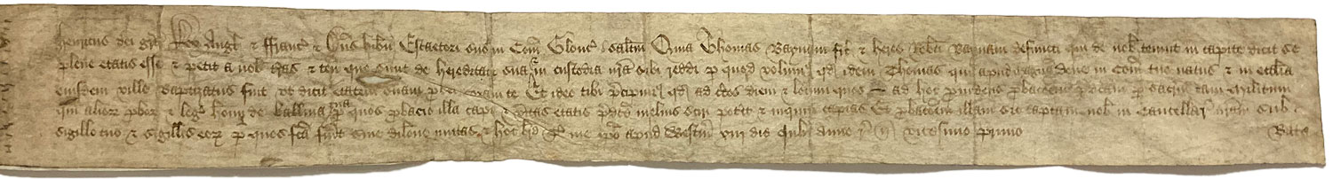 Thomas Baynham of Clearwell (1422-1500) – A Baynham Family History