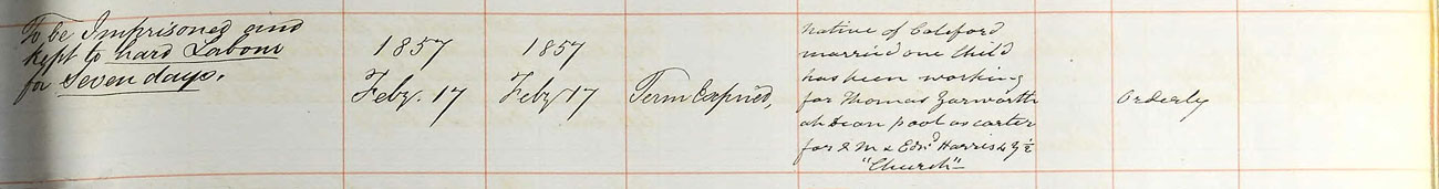 A Prison Story – Isaiah – A Baynham Family History
